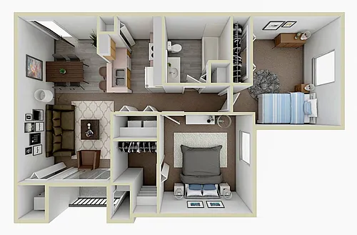 Floor plan Hampton