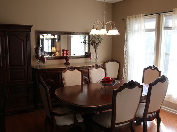 dining, river out window