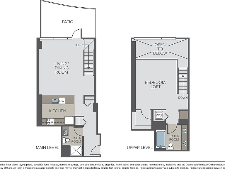 Plan 1K Loft