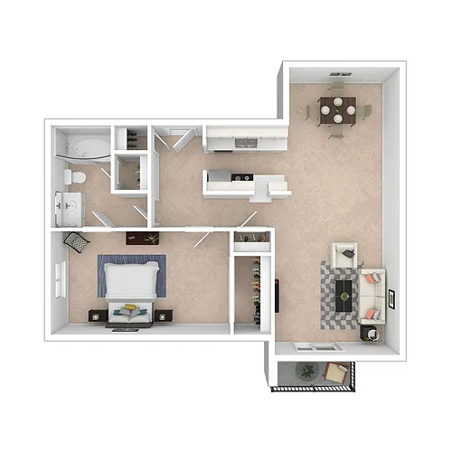 Floor plan The Rose