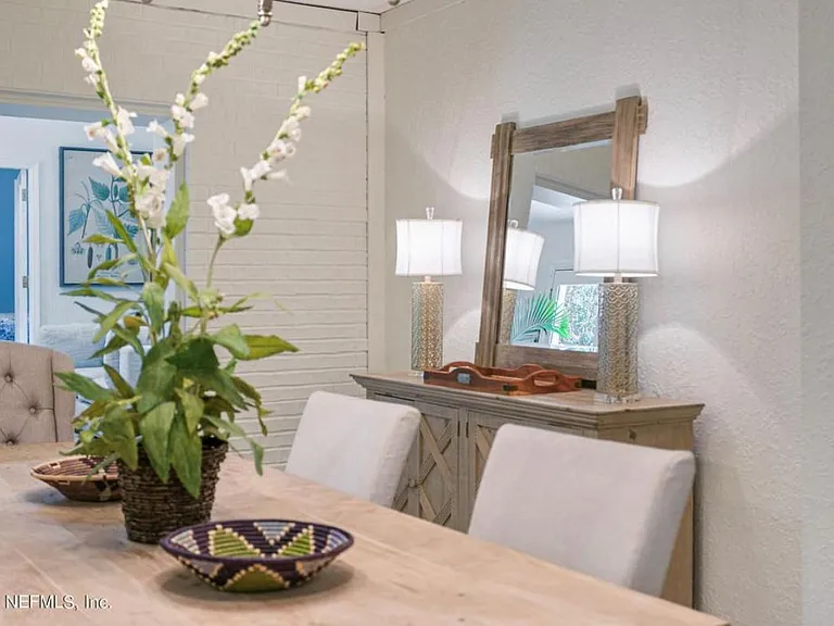Dining room. Connects to kitchen and bonus living room (back of the house).