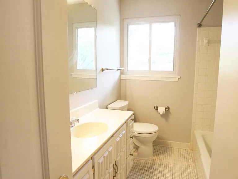 Hallway bathroom