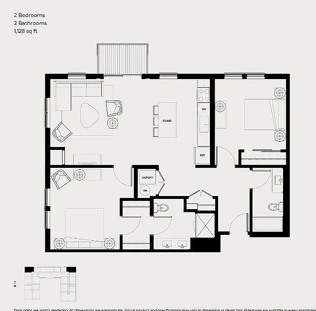 Floor plan B1