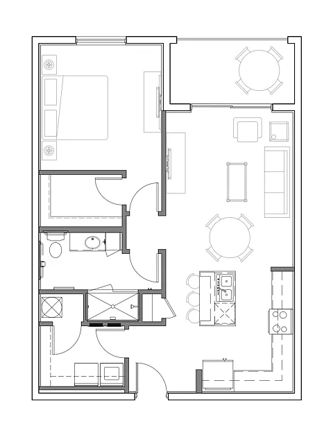 Floor plan Margarita (A1)
