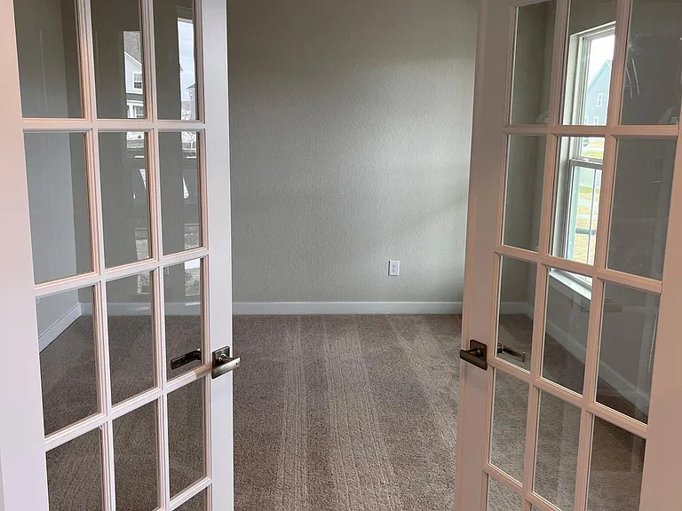 Office by entryway.