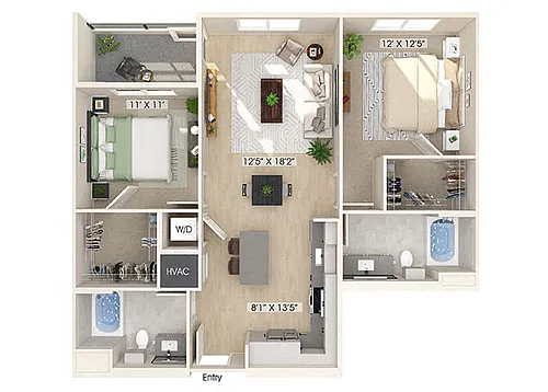 Floor plan B2