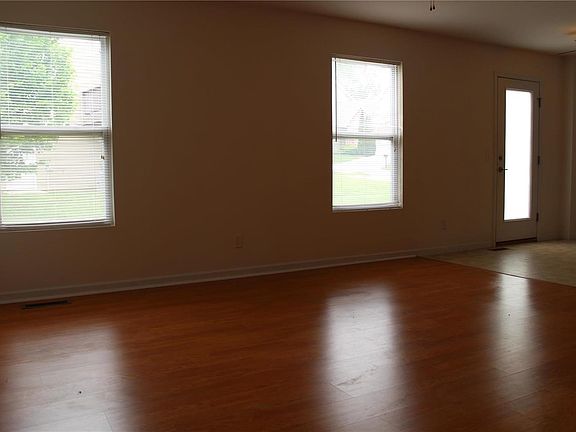 Large living room with laminate floors