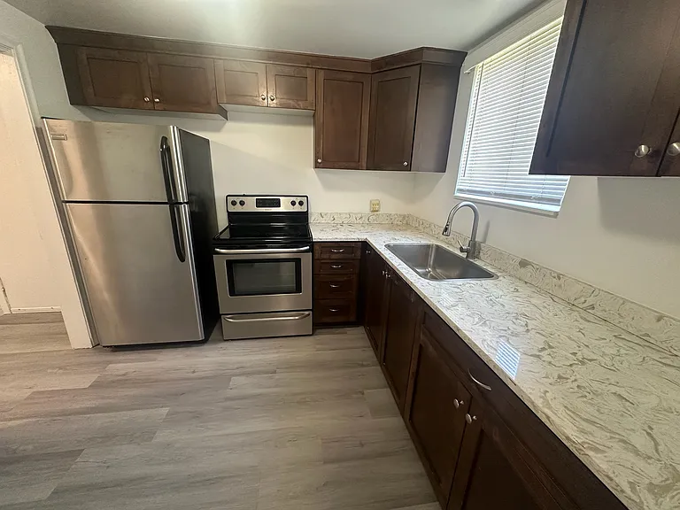 Kitchen with updated Cabinets, Appliances, Sink and Hardware