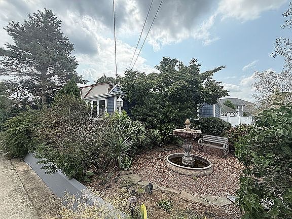 fountain side yard