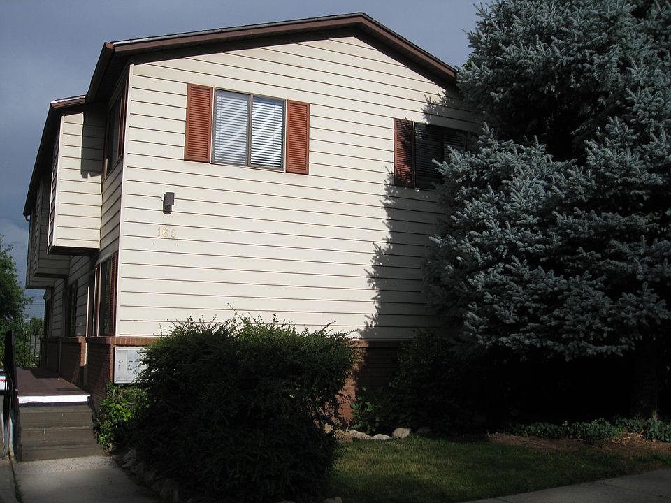 Front of building facing street