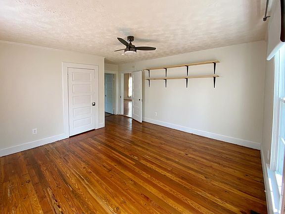 Bedroom one with door connecting to bedroom two