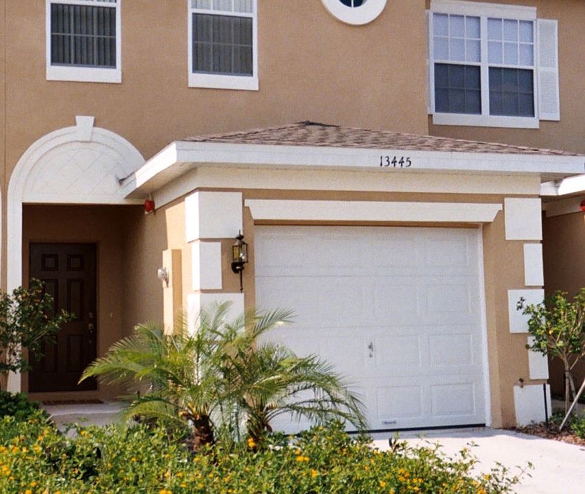 Front of the property is neat and welcoming.
