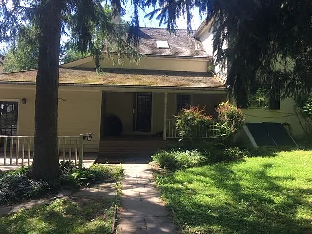 Side door and porches