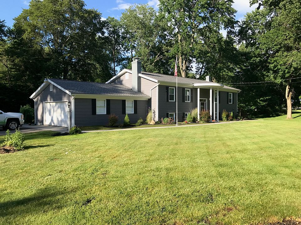 Newly sided split level home