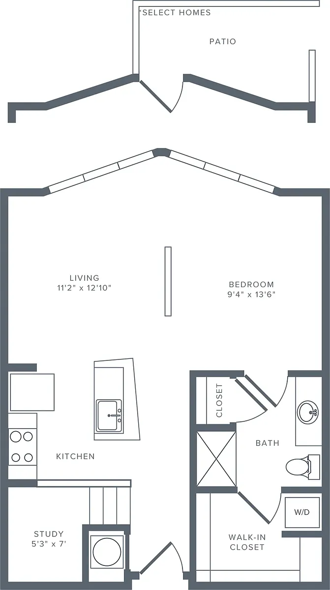 Floor plan S01D Renovated