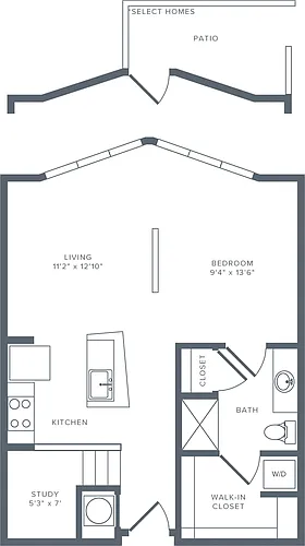 Floor plan S01D Renovated