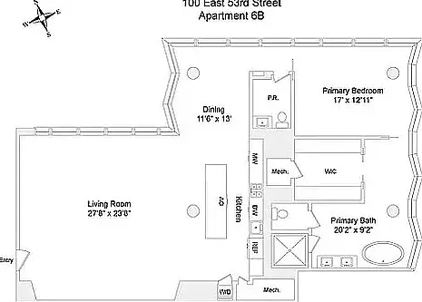 100 E 53rd St #6B — Photo 2