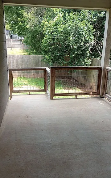 Back patio