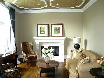 Formal Lv. Rm with gas fireplace