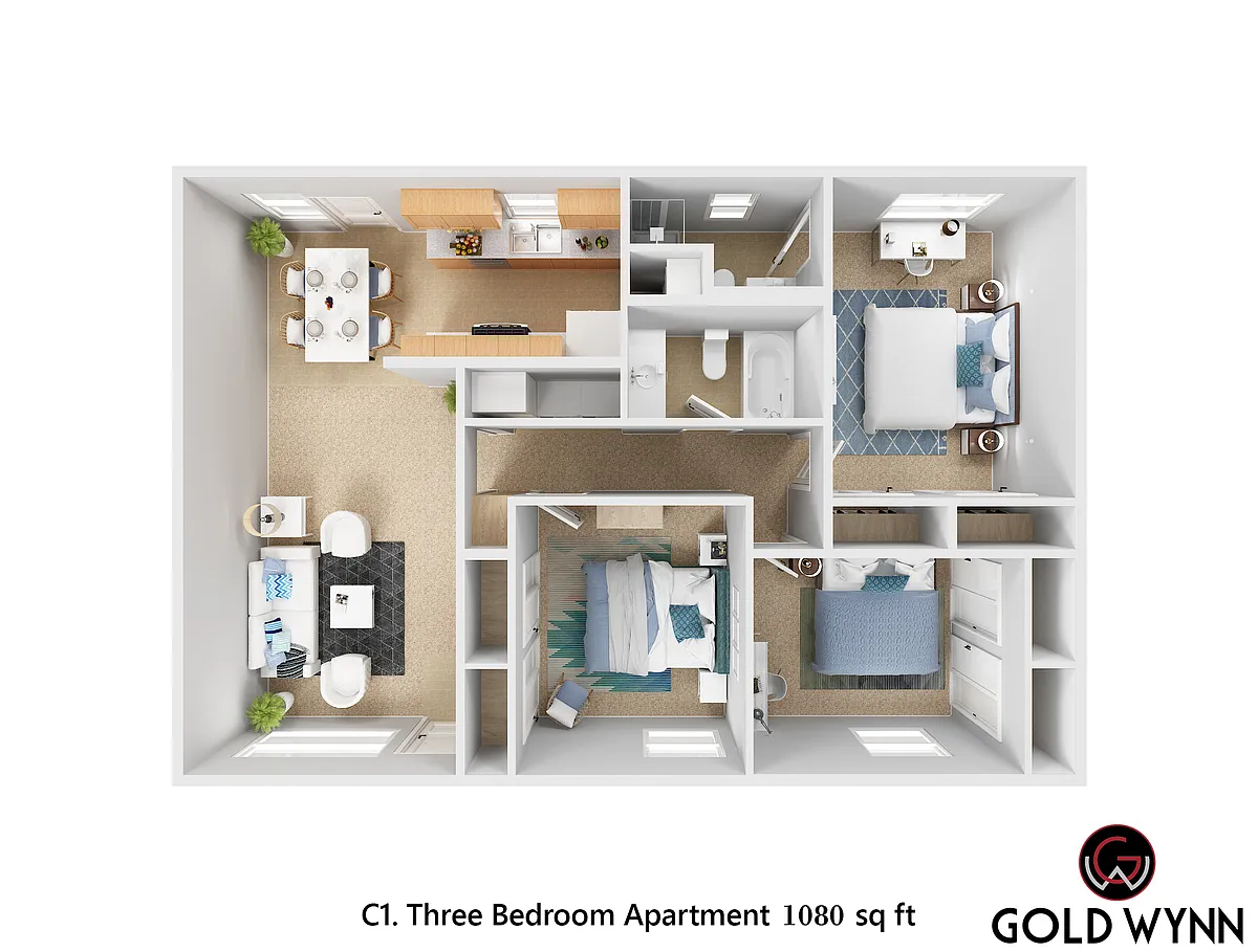 Floor plan C1