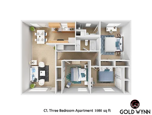 Floor plan C1