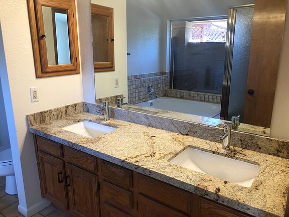master bath new granite and faucets