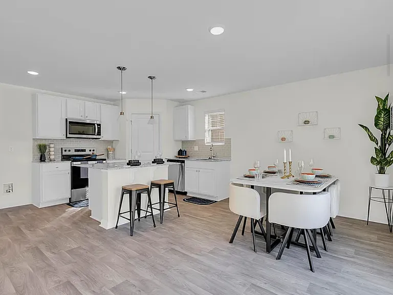 Furnished home pictures are from model home. Same floor plan.