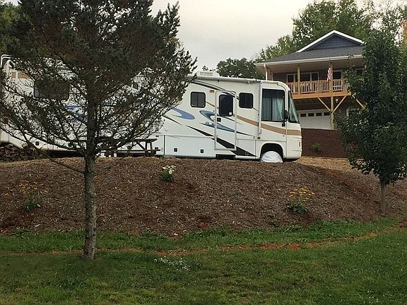 RV concrete pad