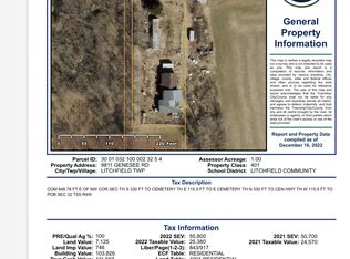 9811 Genesee Rd, Litchfield, MI 49252