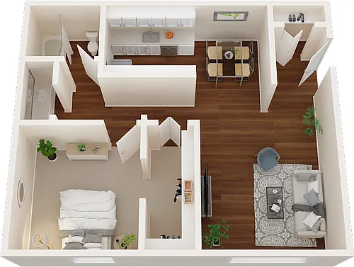 Floor plan Plan A