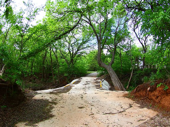 concrete bridge over creek 