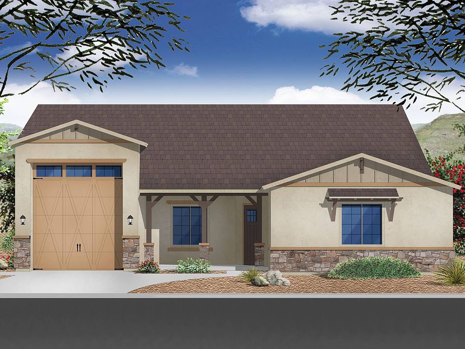 Elevation A w Optional RV Garage