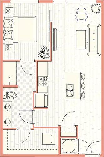 Floor plan A1