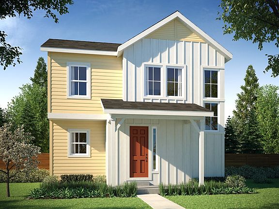 Elevation A - Colorado Farmhouse