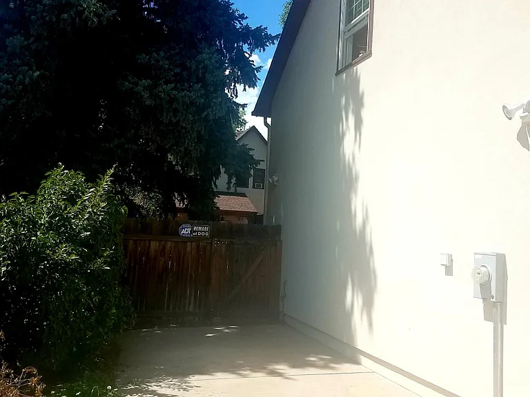 Parking spot off alley
