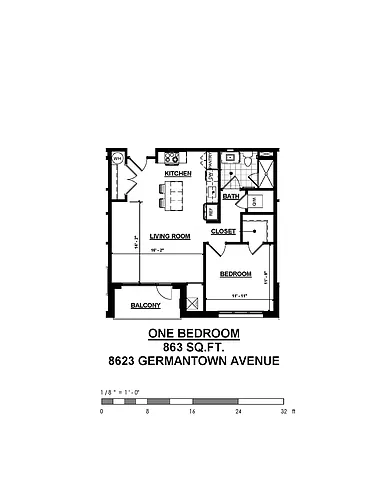 Floor plan 407 409