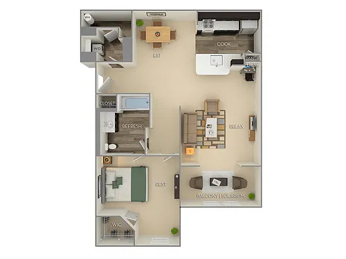 Floor plan Birch