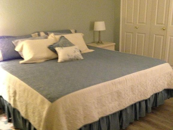 King in master bedroom