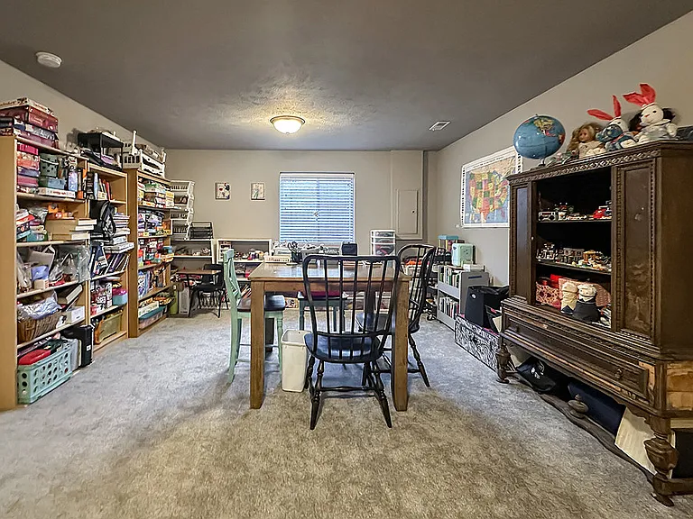 Finished Lower Level can be Combination of Movie Area, Game Room, Exercise Space, Recreation Area, and/or Playroom