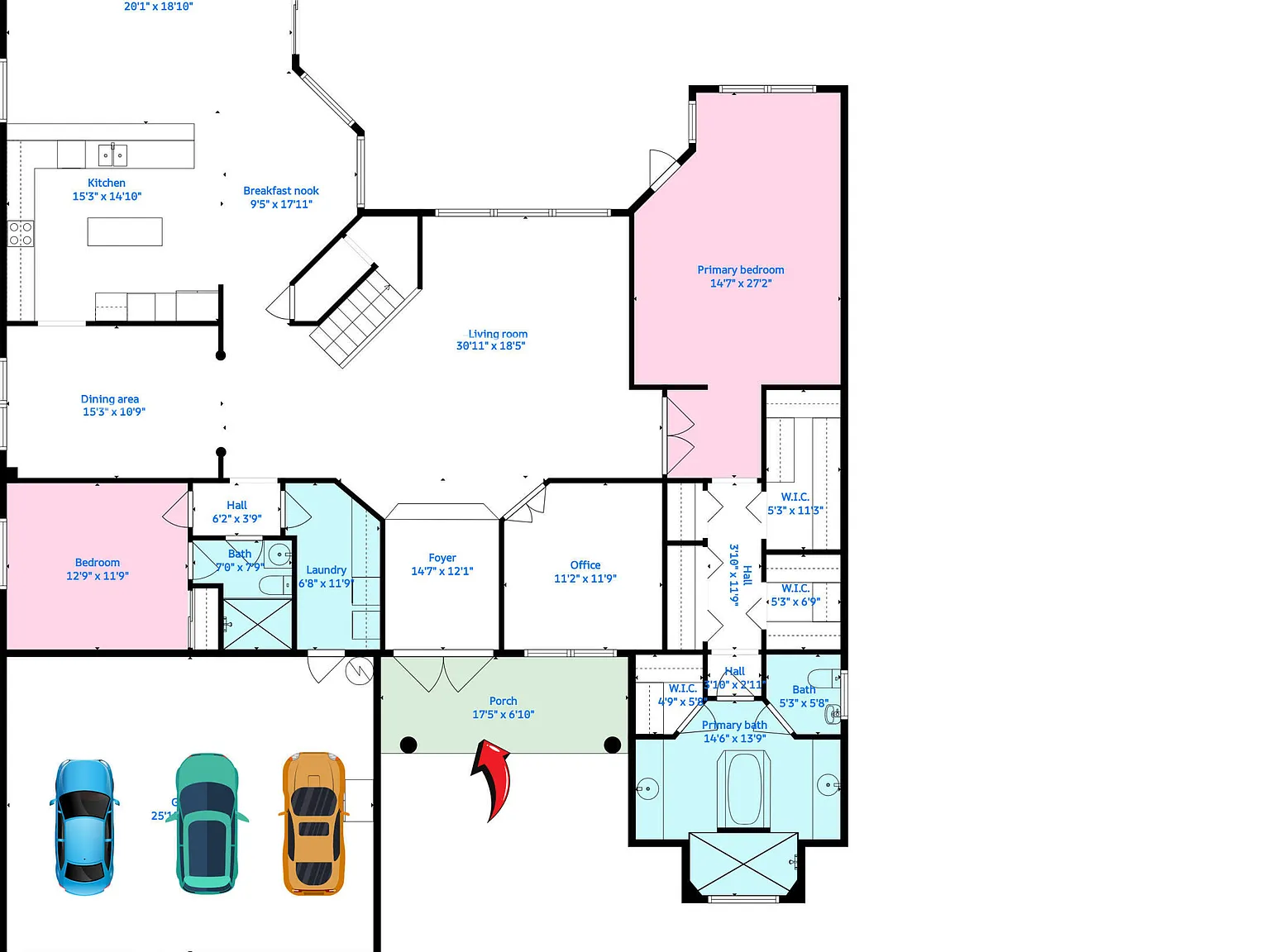 5 bed, 4.5 bath, 4384 sqft, $7,750 — Photo 4