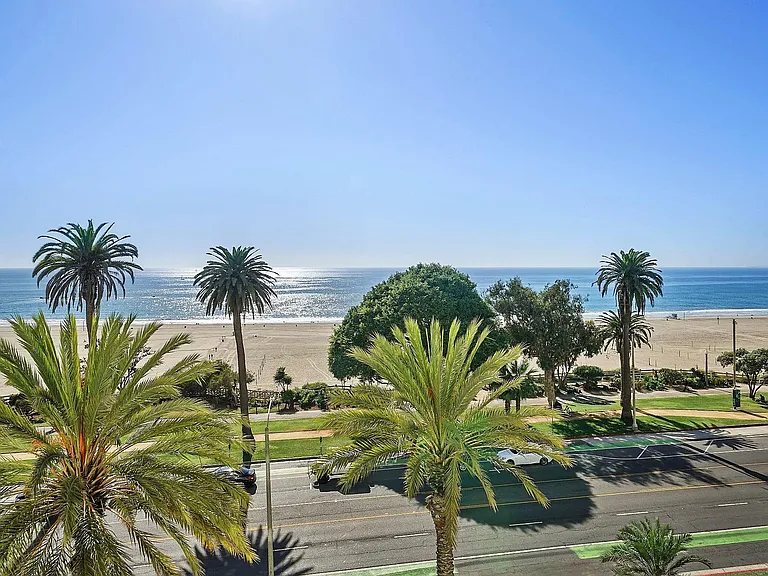 Ocean view from balcony