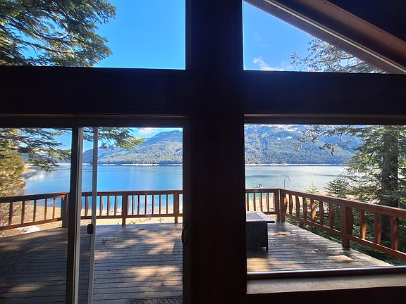 The view as you walk into the home