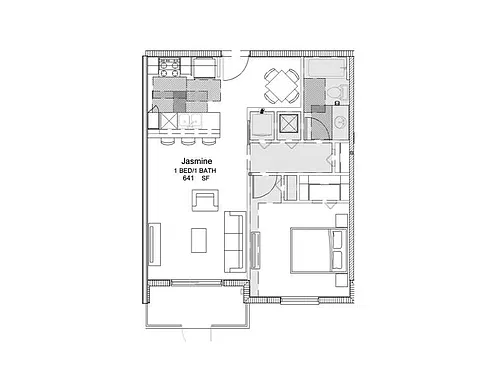 Floor plan Jasmine