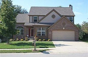 Front of home.