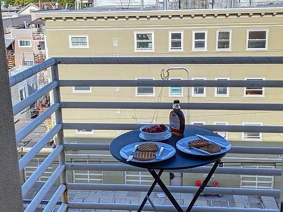Have a private breakfast on the balcony!