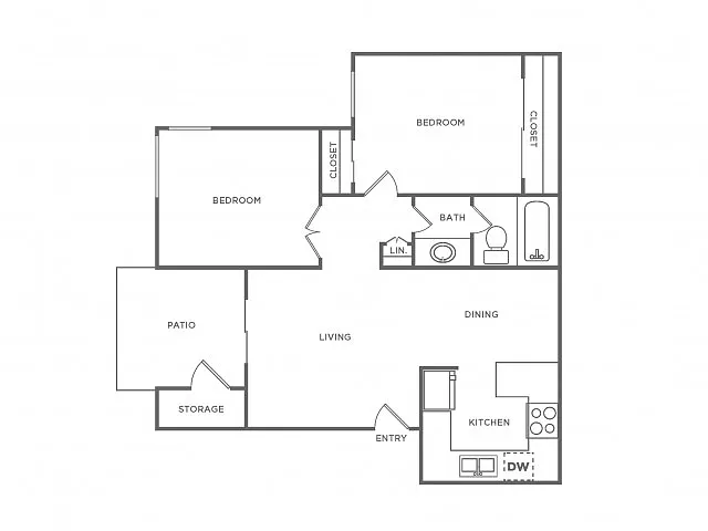Floor plan B1 - Classic