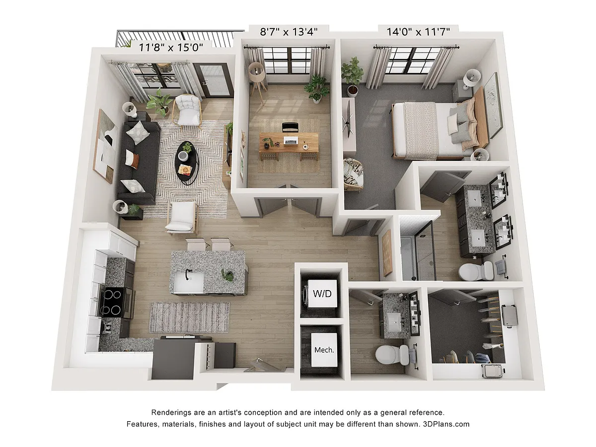 Floor plan A8