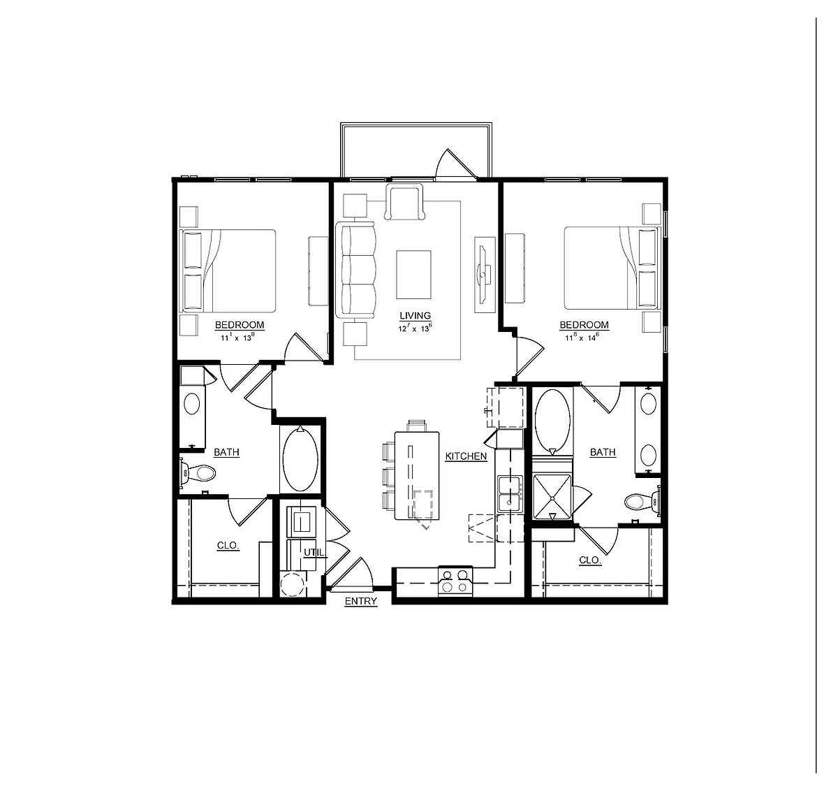 Floor plan B1 Gardenia