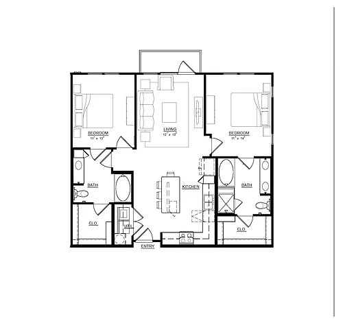 Floor plan B1 Gardenia