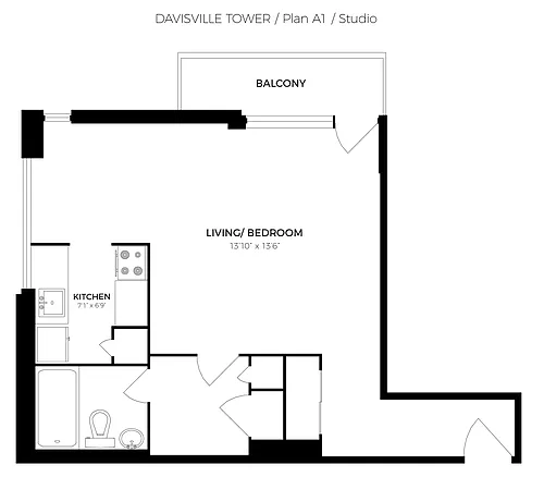 Floor plan 701
